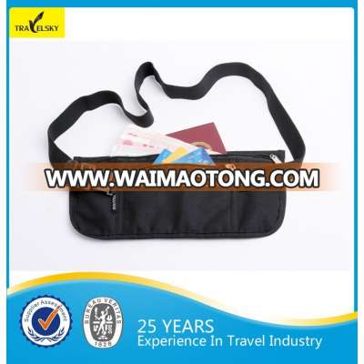 Travel Portable Security Waist RFID Travel Money Belt